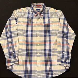 Tommy Bahama Papa Plaid Coastline Dress Shirt Multi Colored XL